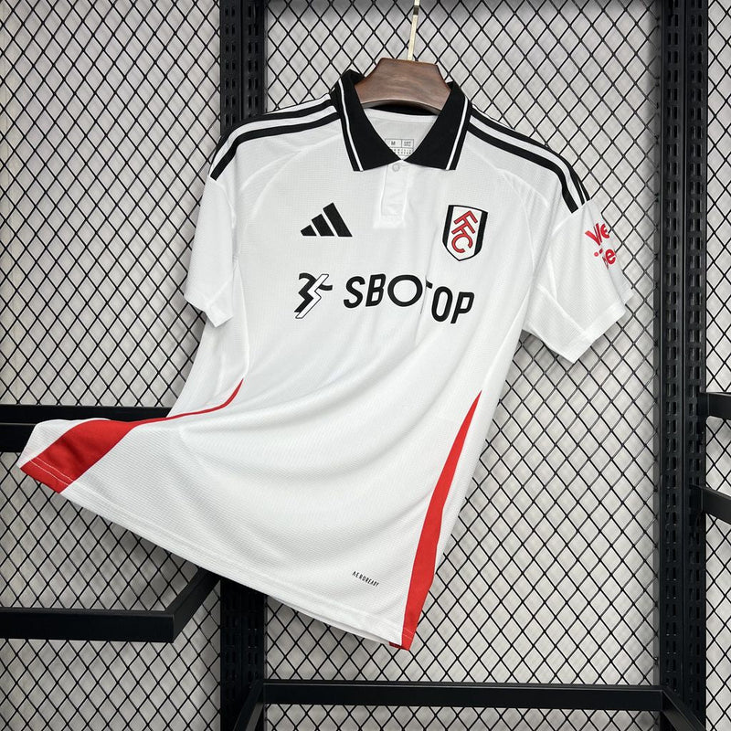 Camisa Fulham I 24/25 Adidas - Branco