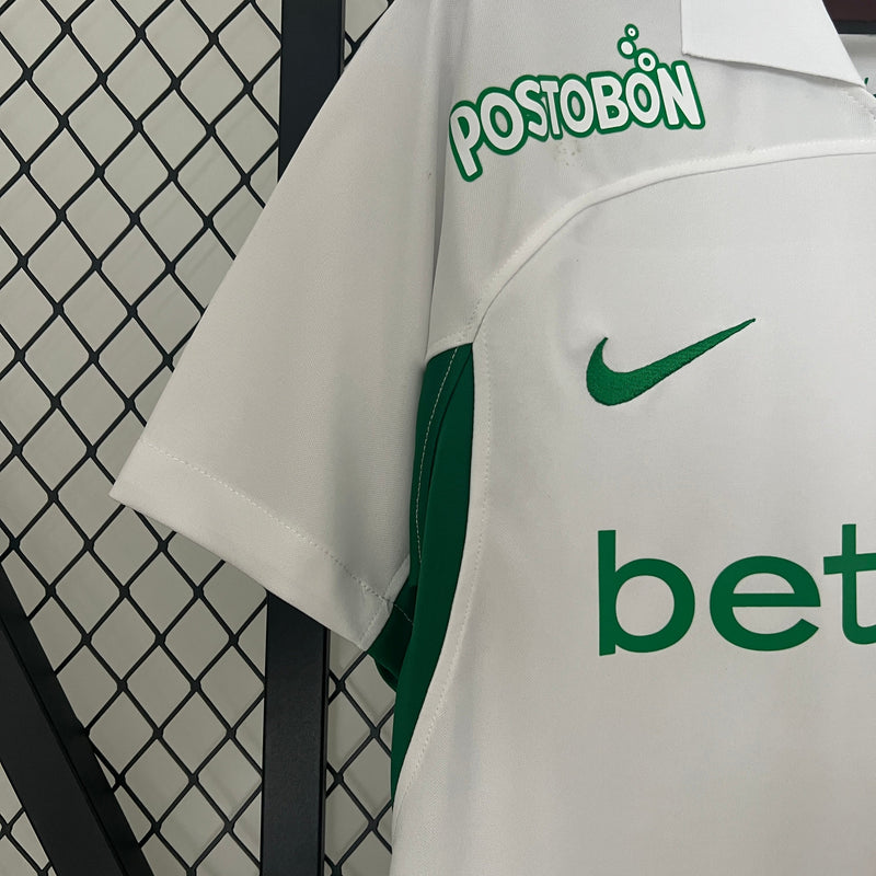 Atlético Nacional do Uruguai Away 24/25 - Branco com Verde