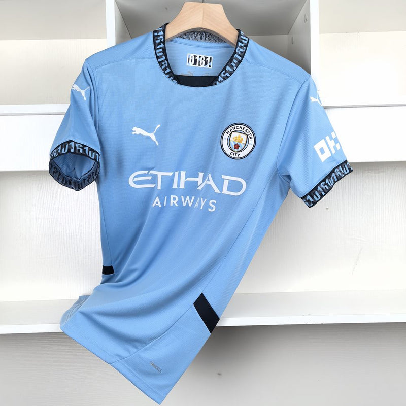 Camisa Manchester City Home 24/25 Puma - Azul