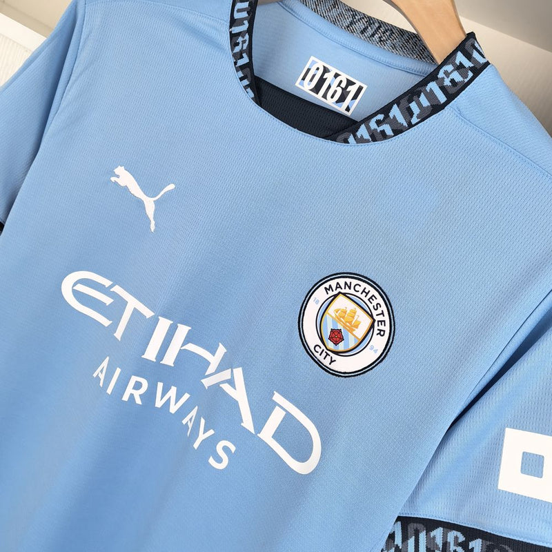 Camisa Manchester City Home 24/25 Puma - Azul