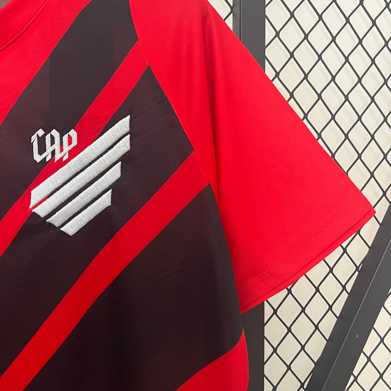 Camisa Athletico Paranaense I 24/25 - Umbro - Vermelho e Preto