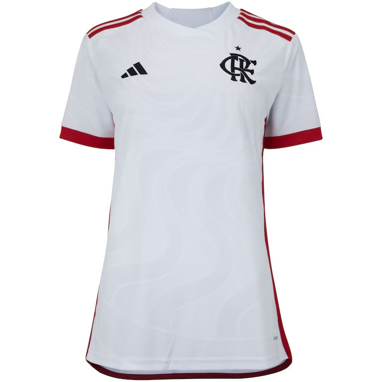 Camisa Flamengo Feminina II 24/25 - Adidas - Branca