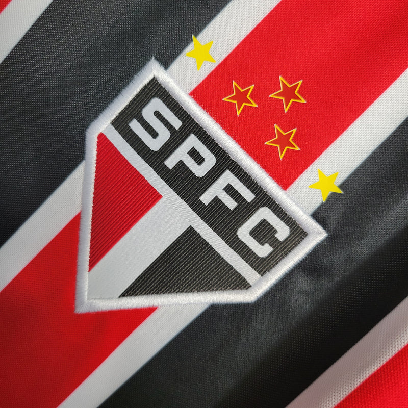 Camisa de São Paulo II 23/24 Adidas - Vermelho e Preto