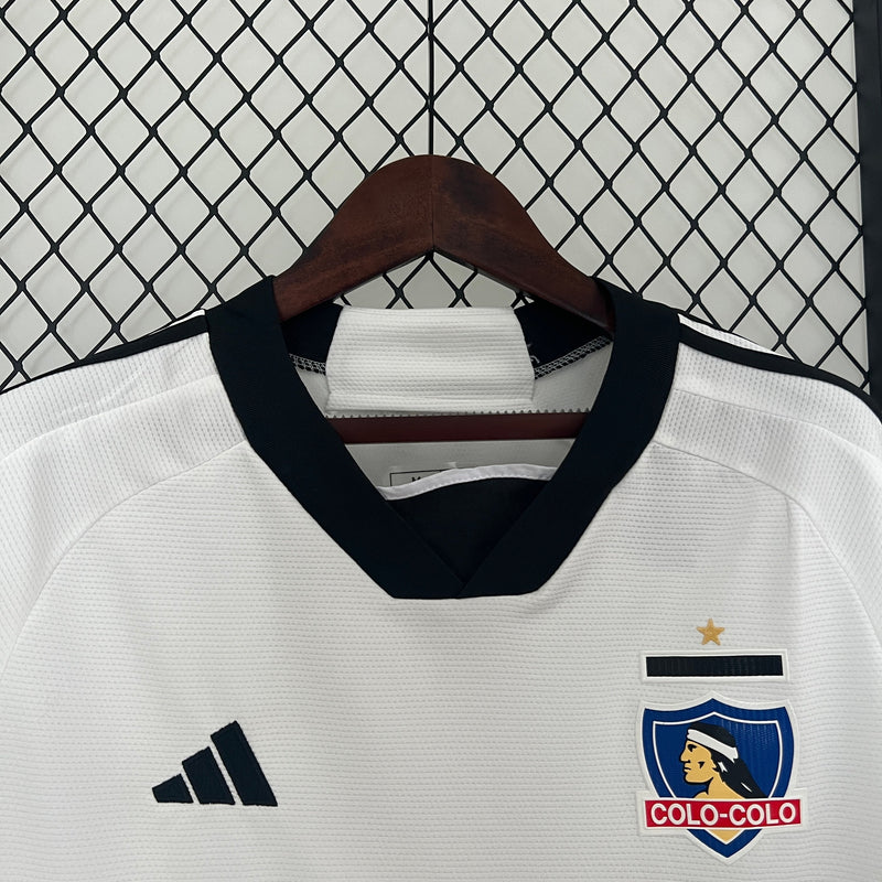 Camisa Colo Colo Home 24/25 - Adidas - Branca