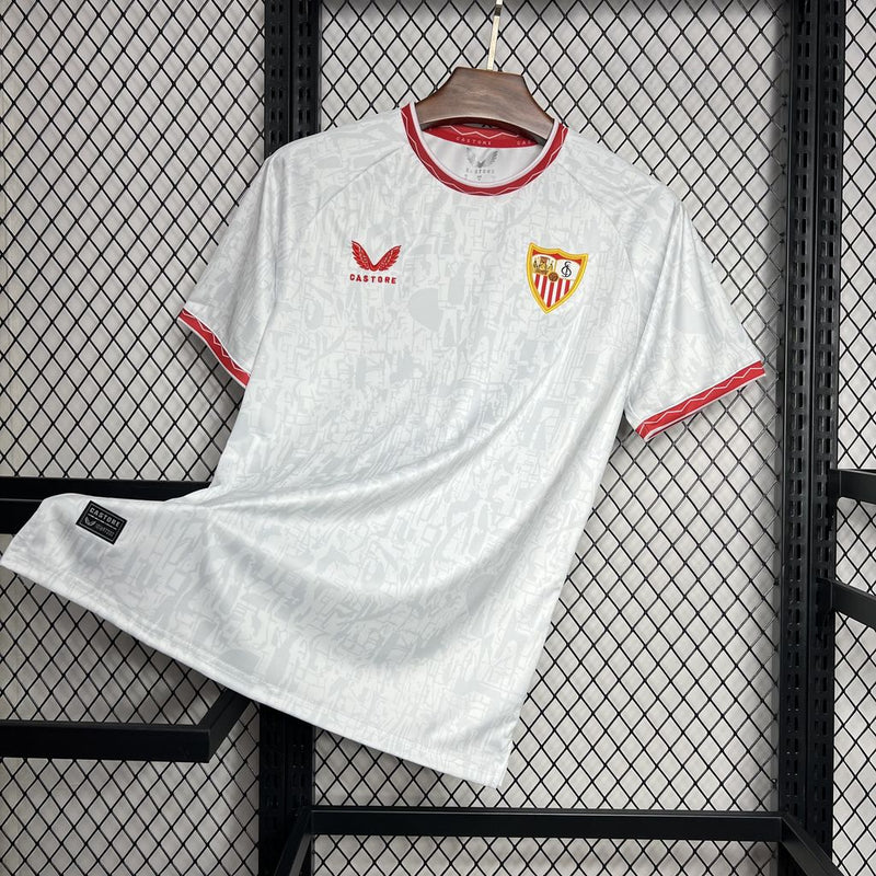 Camisa Sevilla I 24/25 - Castore - Branco