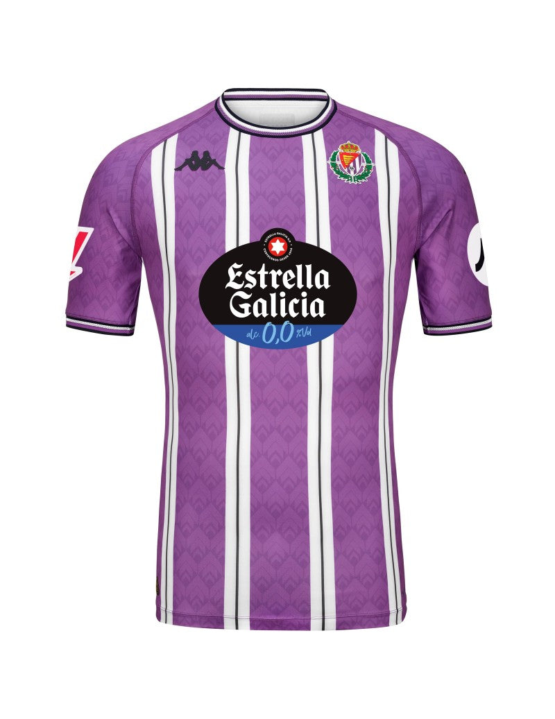 Camisa Real Valladolid I 24/25 - Kappa - Roxo