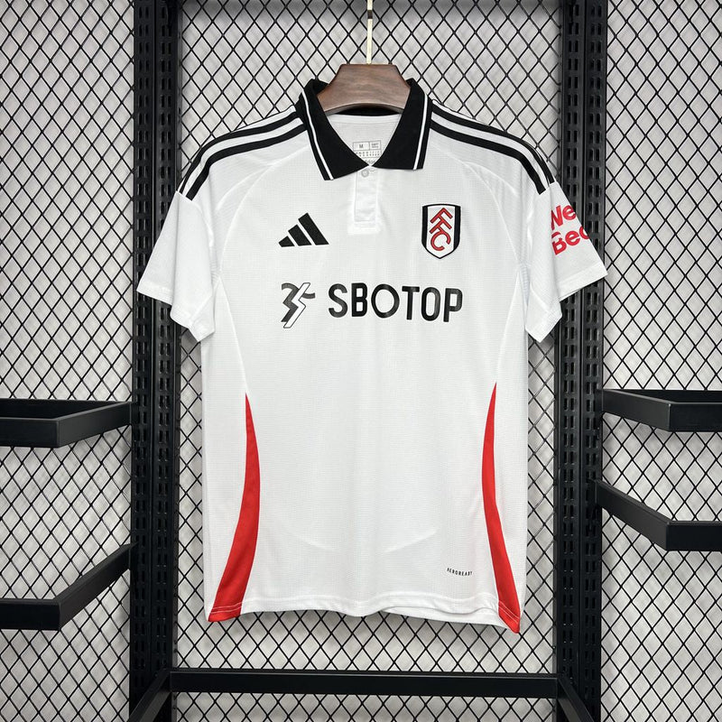 Camisa Fulham I 24/25 Adidas - Branco