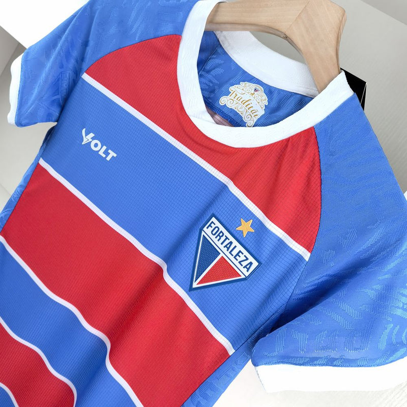 Camisa Fortaleza I 24/25 1918 Leão - Tradição tricolor